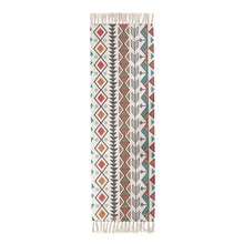 Load image into Gallery viewer, SKTEZO Cotton and Linen Tassel Woven Carpet Floor Mat Door Bedroom Tapestry Decorative Blanket Tea Living Room Carpet area rug
