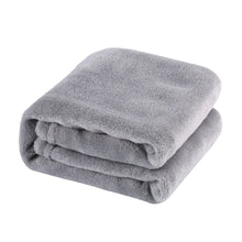 Load image into Gallery viewer, Soft and warm coral velvet blanket winter sheets bedspread sofa plaid fabric light mechanical washing flannel blanket